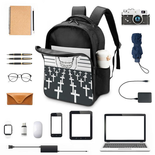 16インチ 古治ナイロン バックパック | 頑丈・大容量 PCリュック | オリジナルプリント