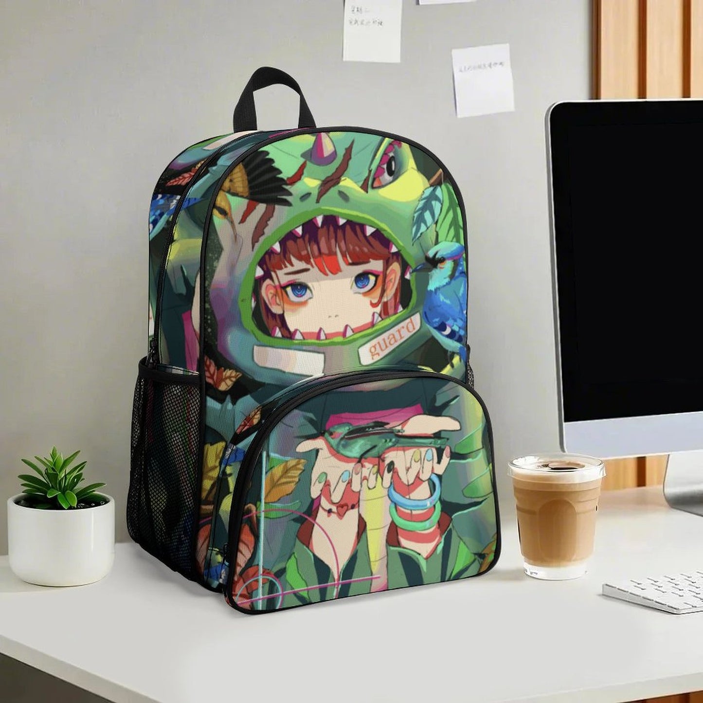 【写真でカスタム】キッズ大容量リュック|オリジナル通学バッグ