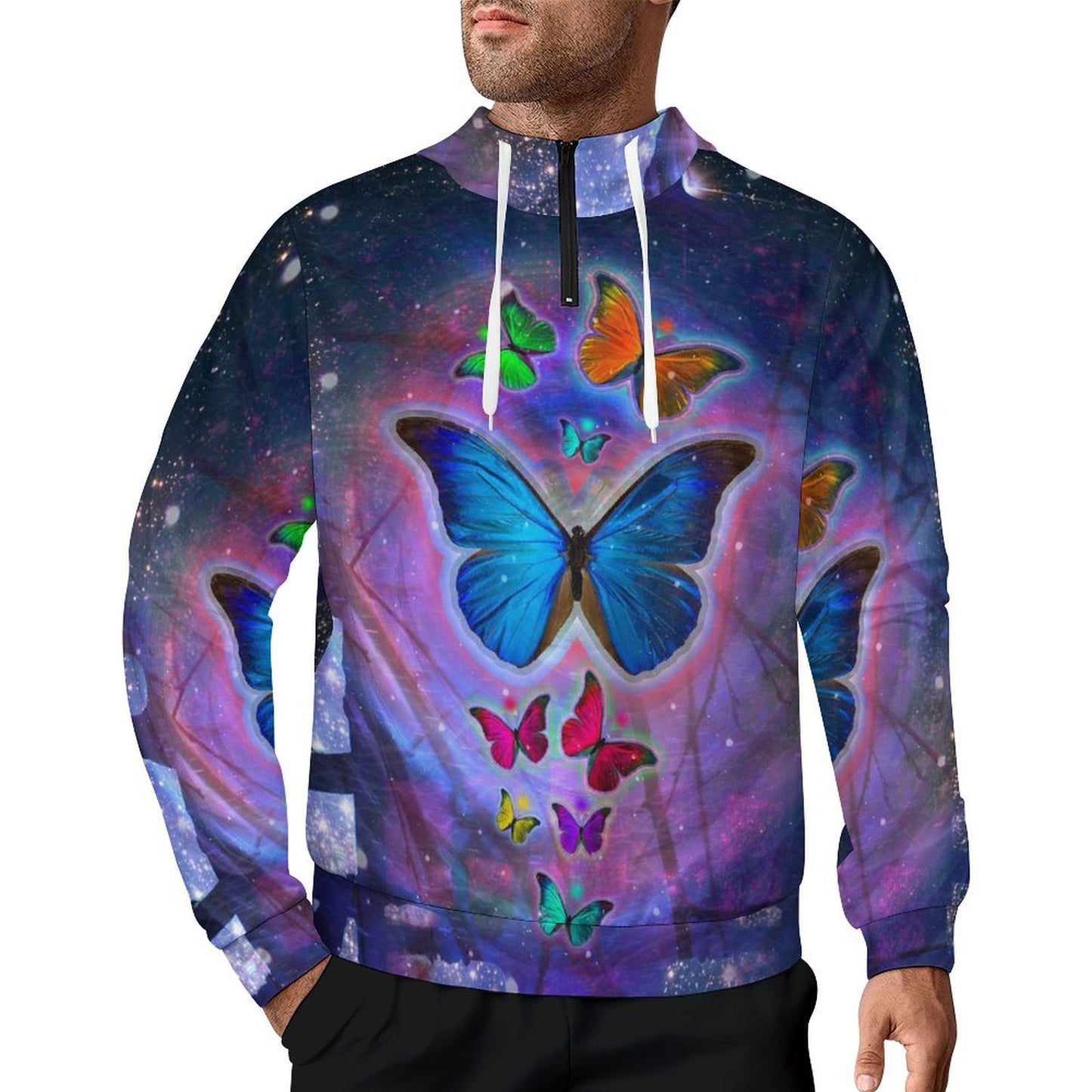 カスタムジップパーカー | 全面プリント オーダーメイドフーディー