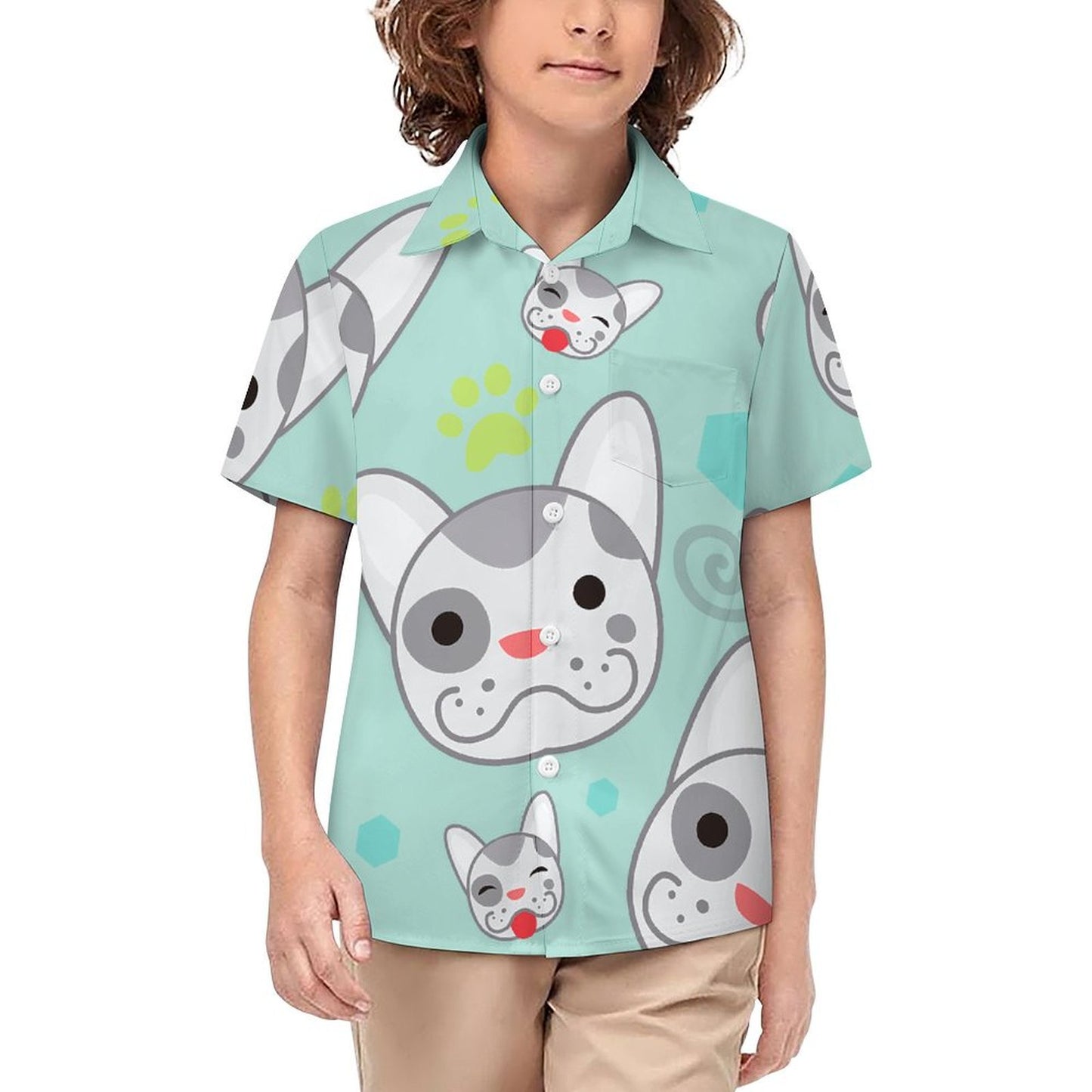 【キッズ】写真・イラストで創るカスタムシャツ|全面プリント子供服