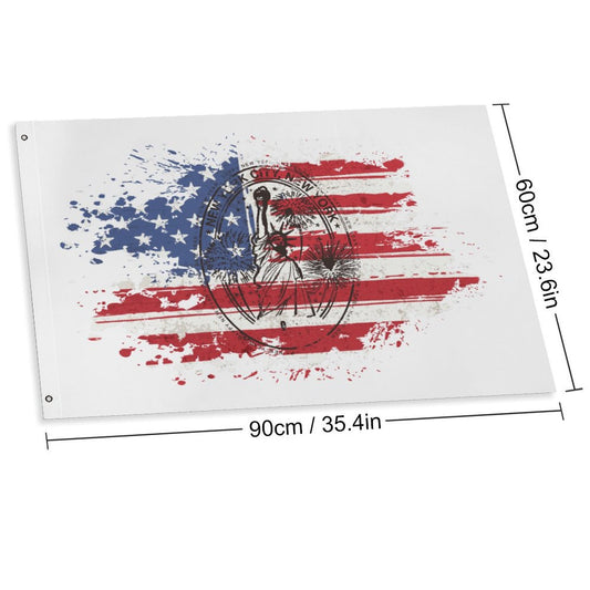 「おかえり」を告げる、我が家のシンボル。写真で作るオリジナルガーデンフラッグ