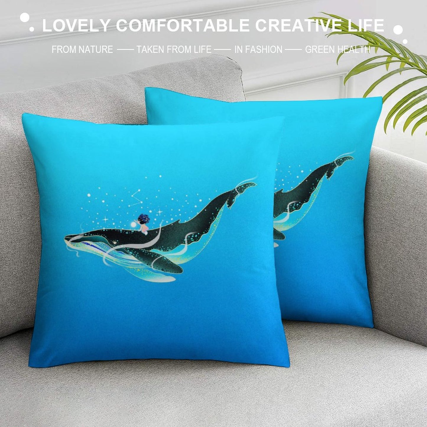 【とろける肌触り】部屋が垢抜ける、洗えるベルベット・クッションカバー|北欧風・写真でカスタムOK