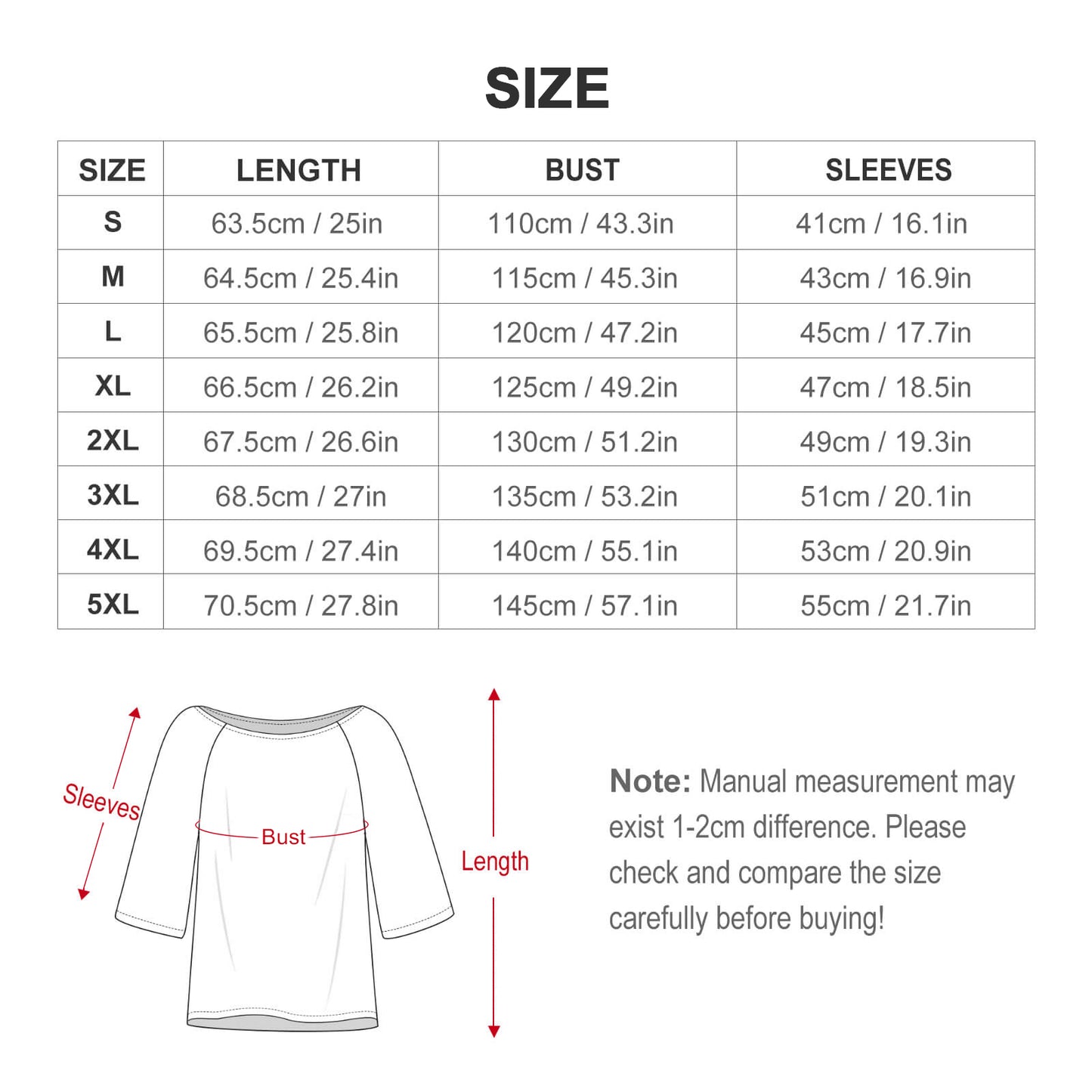 体型カバー&華奢見せ|オリジナル・ドルマンスリーブTシャツ|Sサイズでも胸囲110cm