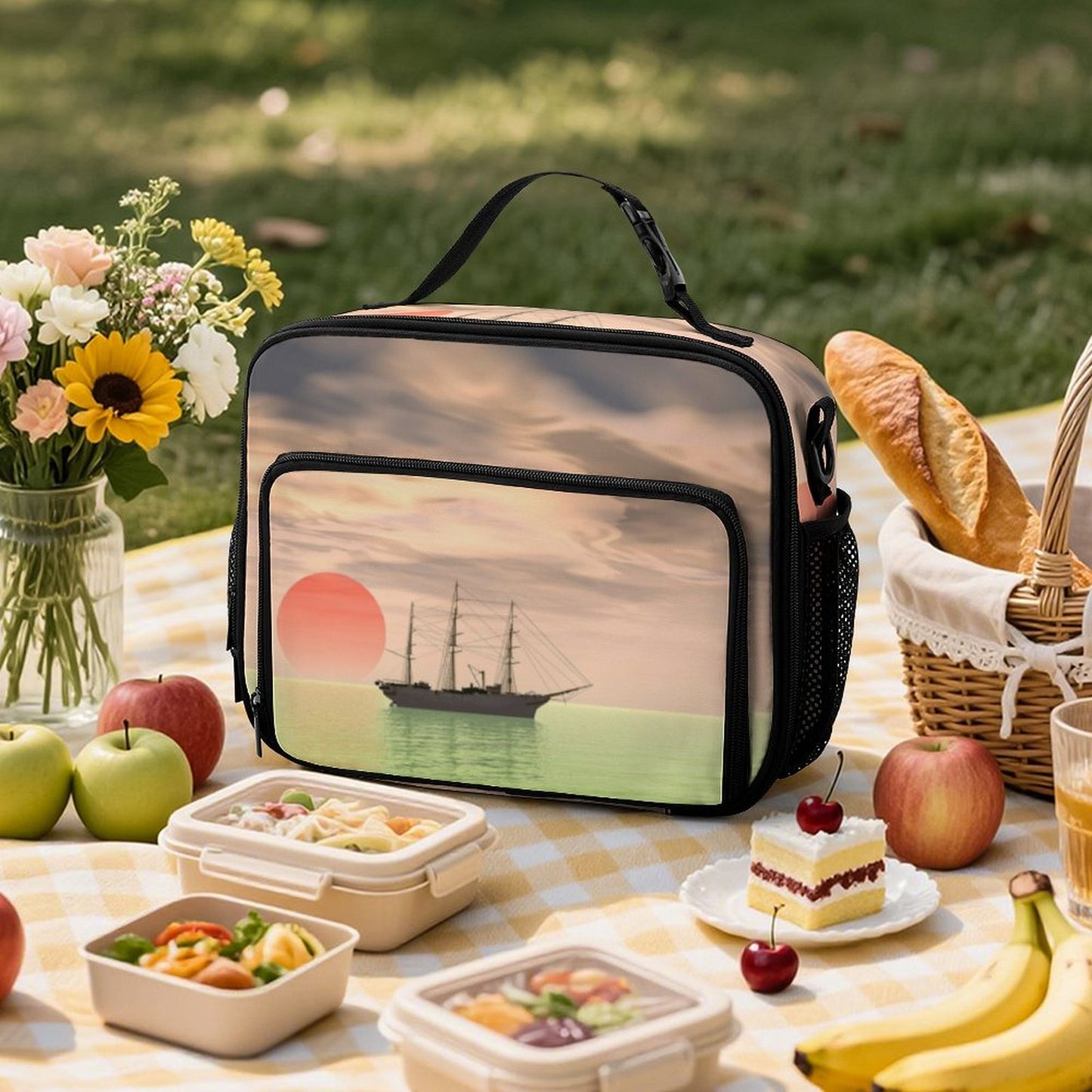 記憶を運ぶ。カスタムランチトートバッグ|写真・ロゴ入れ可能