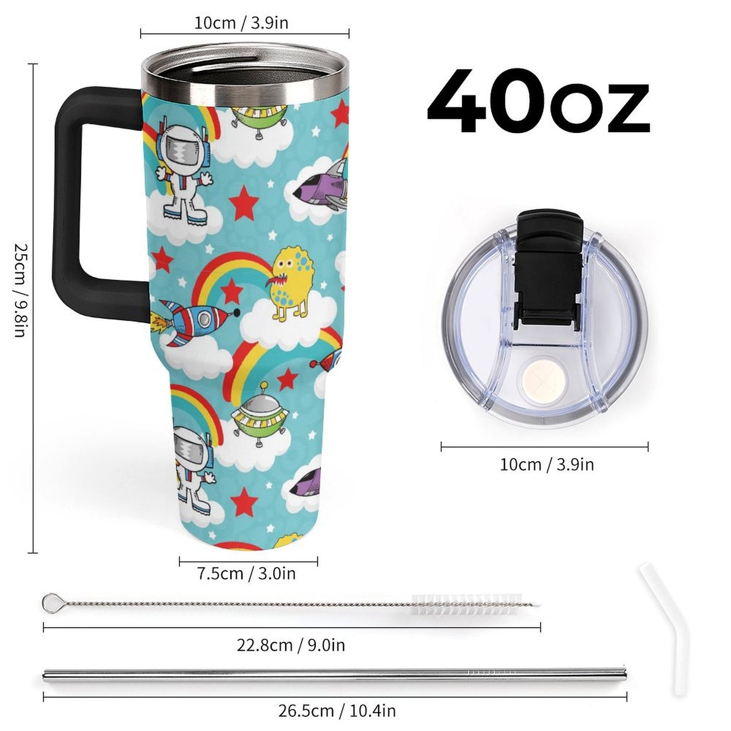 40oz 大容量 カスタムタンブラー | 保温保冷・ステンレス製