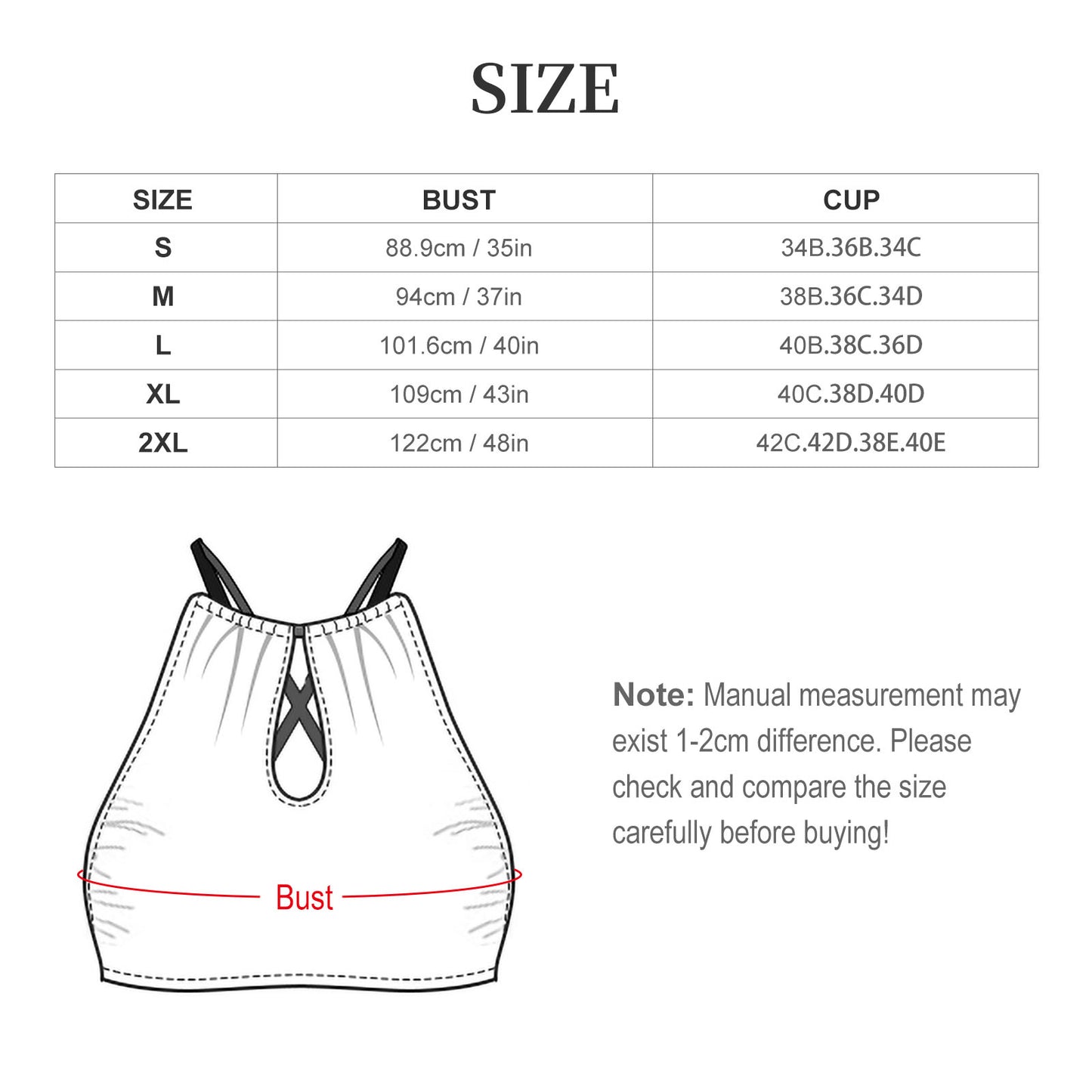 自由自在フィット|系帯式 ホルターネック ビキニセット|カスタム柄プリント