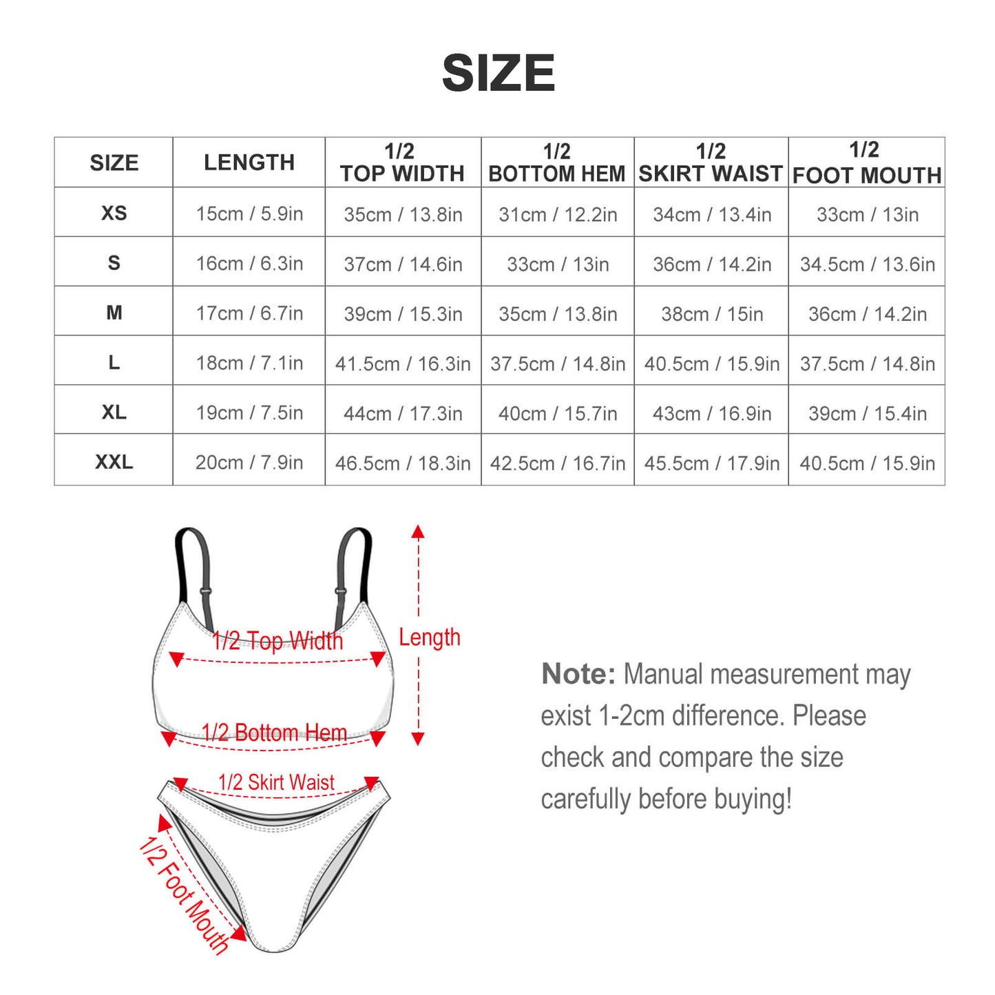 オリジナル ノンパテッド ビキニ | パッドなし&速乾 | ナチュラルフィット水着