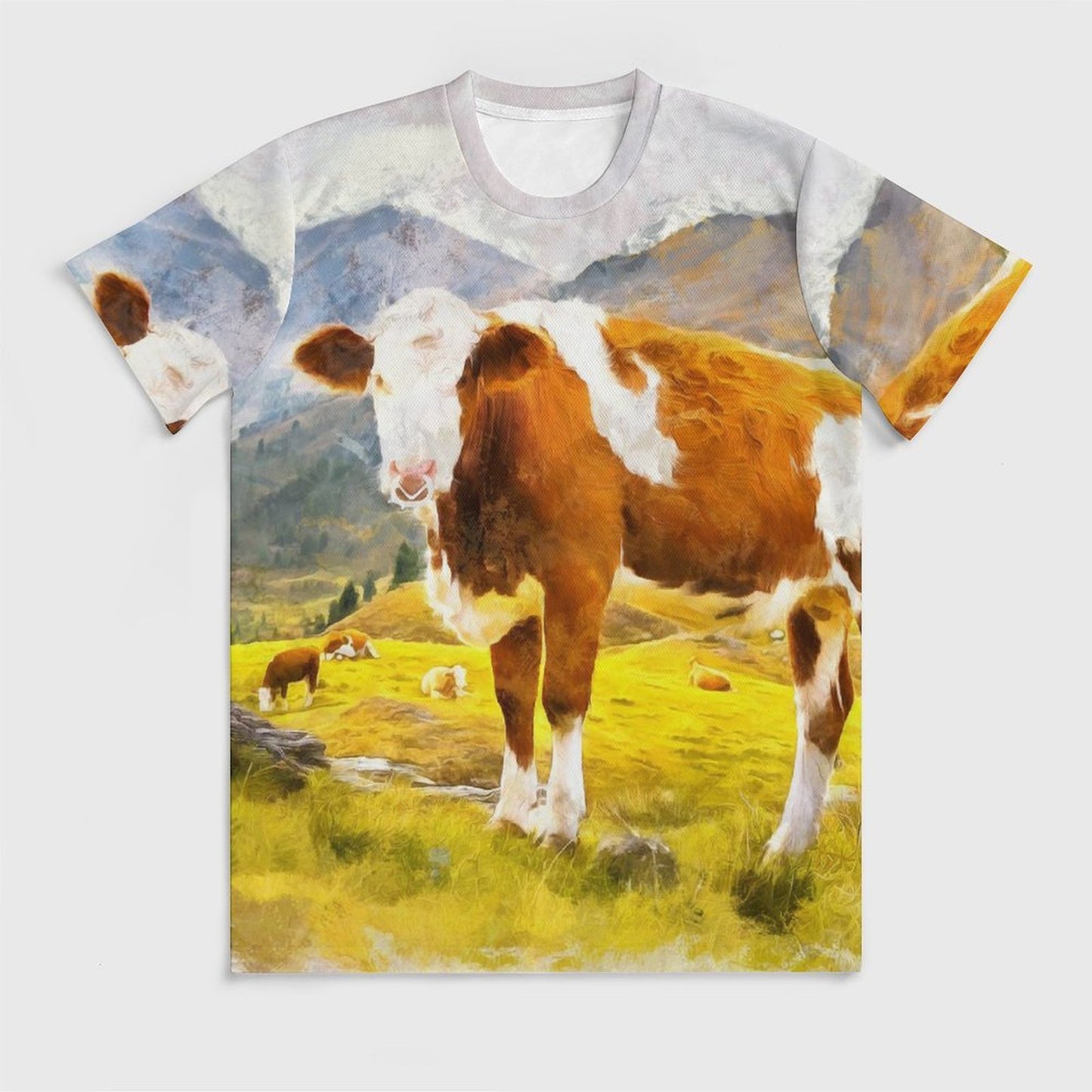 【全面写真プリント】接触冷感 オリジナルTシャツ|カスタム作成