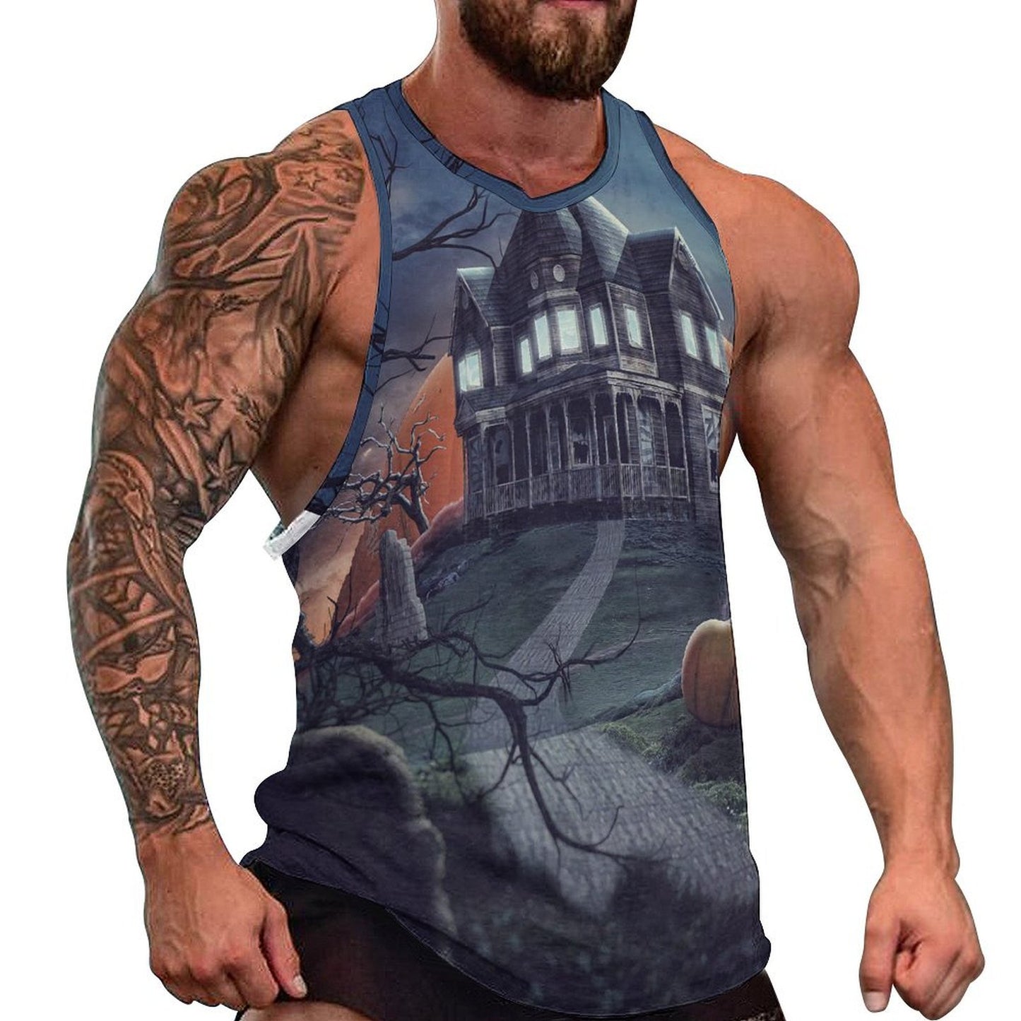 【全面プリント】写真・アートで作る、カスタムデザインタンクトップ