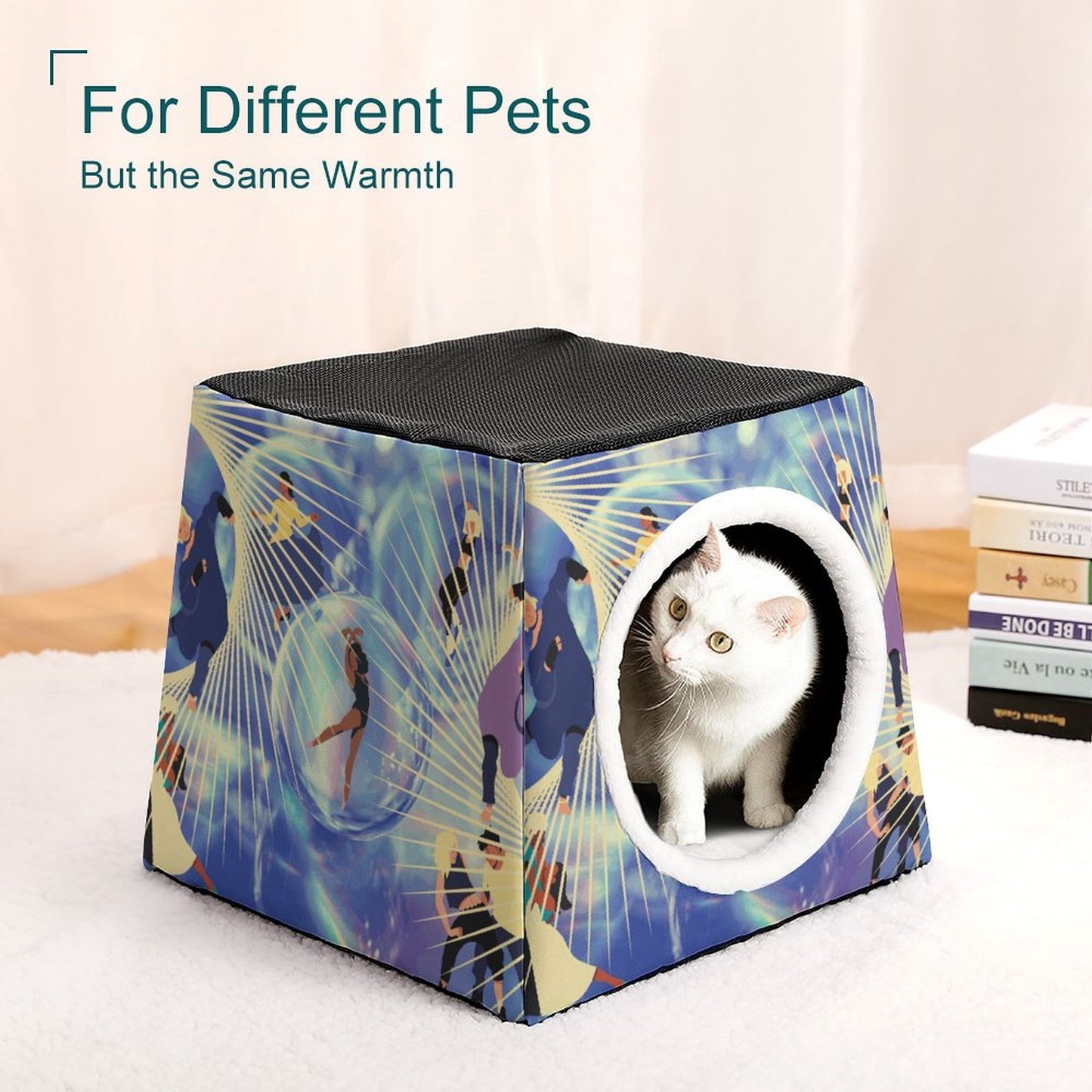 オーダーメイド ドーム型ペットベッド (超小型犬・猫用) かまくら型ハウス