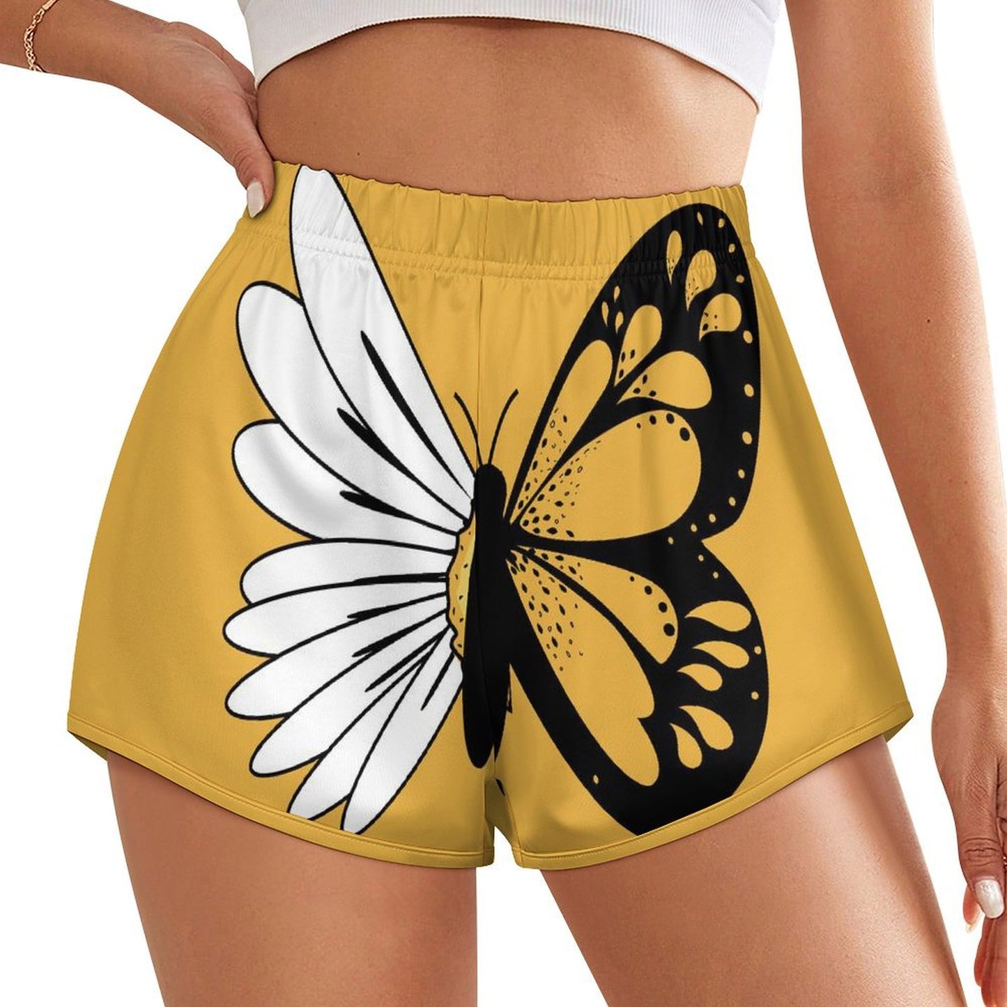 美尻効果】レディース スポーツショートパンツ|写真でカスタム作成