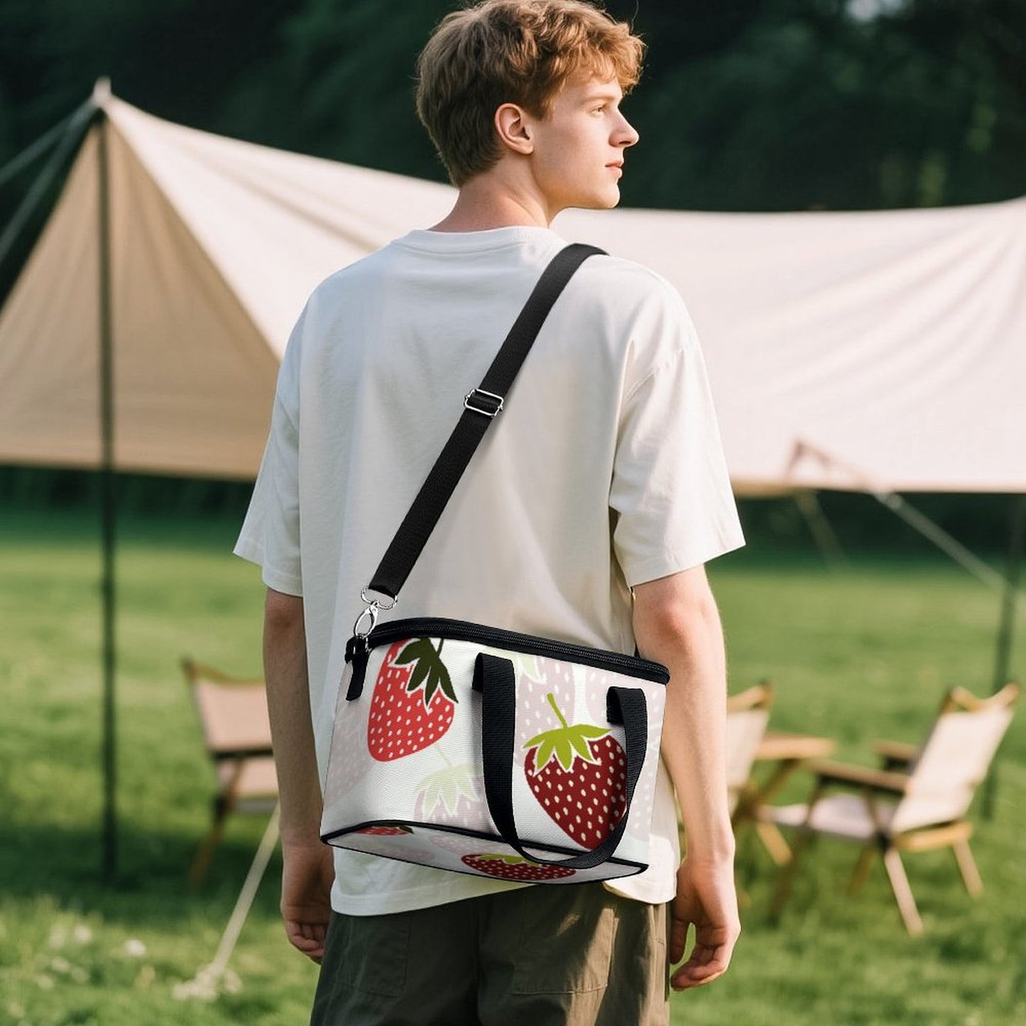 【写真でデザイン】保冷ランチバッグ|防水・カスタム弁当入れ