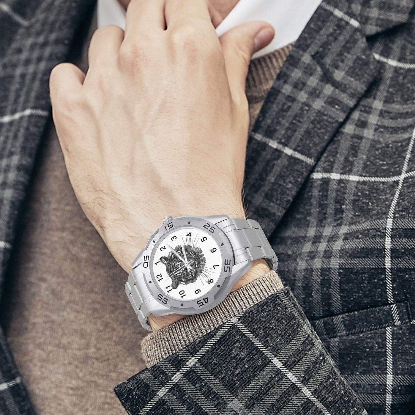 腕時計 メンズ オーダーメイド | 写真入り オリジナルウォッチ | ステンレス