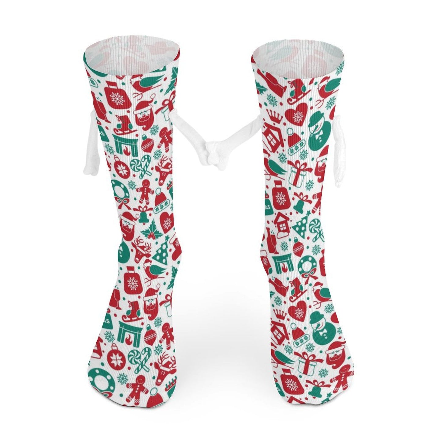 【SNSで話題!】磁石でくっつく手繋ぎ靴下|写真で贈るオリジナルペアプレゼント