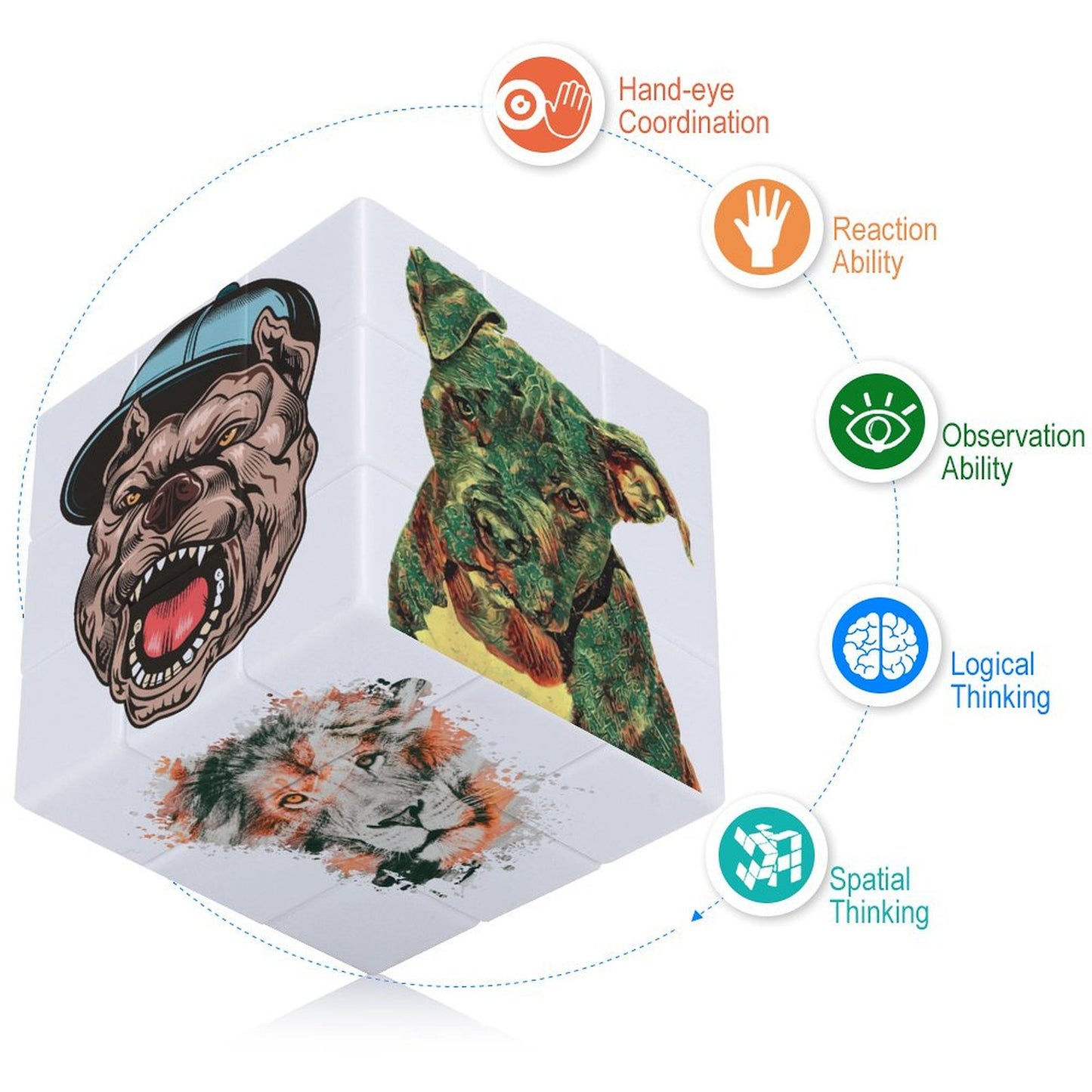 【写真で創る】オリジナル ルービックキューブ｜脳トレ・ギフトに最適な立体パズル