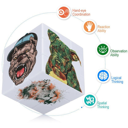 【写真で創る】オリジナル ルービックキューブ｜脳トレ・ギフトに最適な立体パズル