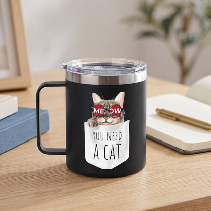 カスタムプリント ステンレスマグ 12oz 二重構造 保温マグカップ 両面印刷