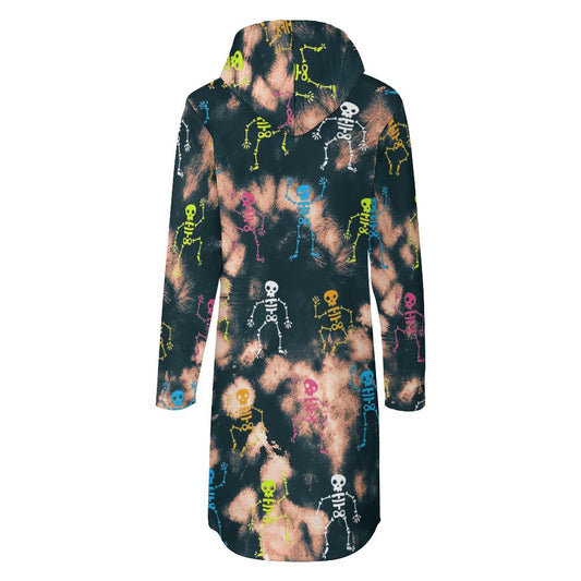 オリジナル パーカーワンピース | ポケット付き＆ロング丈 | 5XLまで