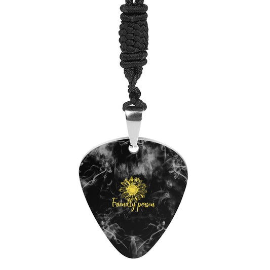 ギターピック ネックレス | チタン鋼・金属アレルギー対応 | オリジナル写真プリント