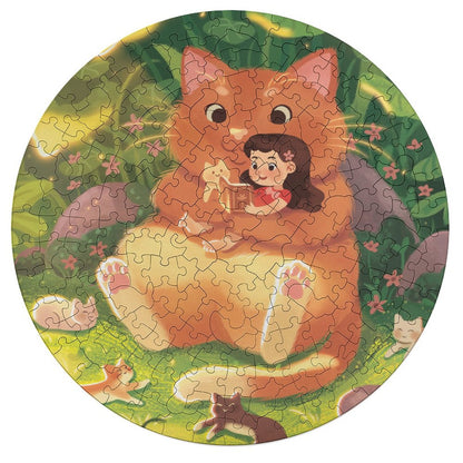 【オリジナル作成】木製 動物異形パズル | 隠れアニマルピース入り | 脳トレ・知育・ギフトに最適