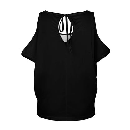 【オリジナルプリント】オフショルダー Tシャツ｜デコルテ見せ カスタム 半袖トップス