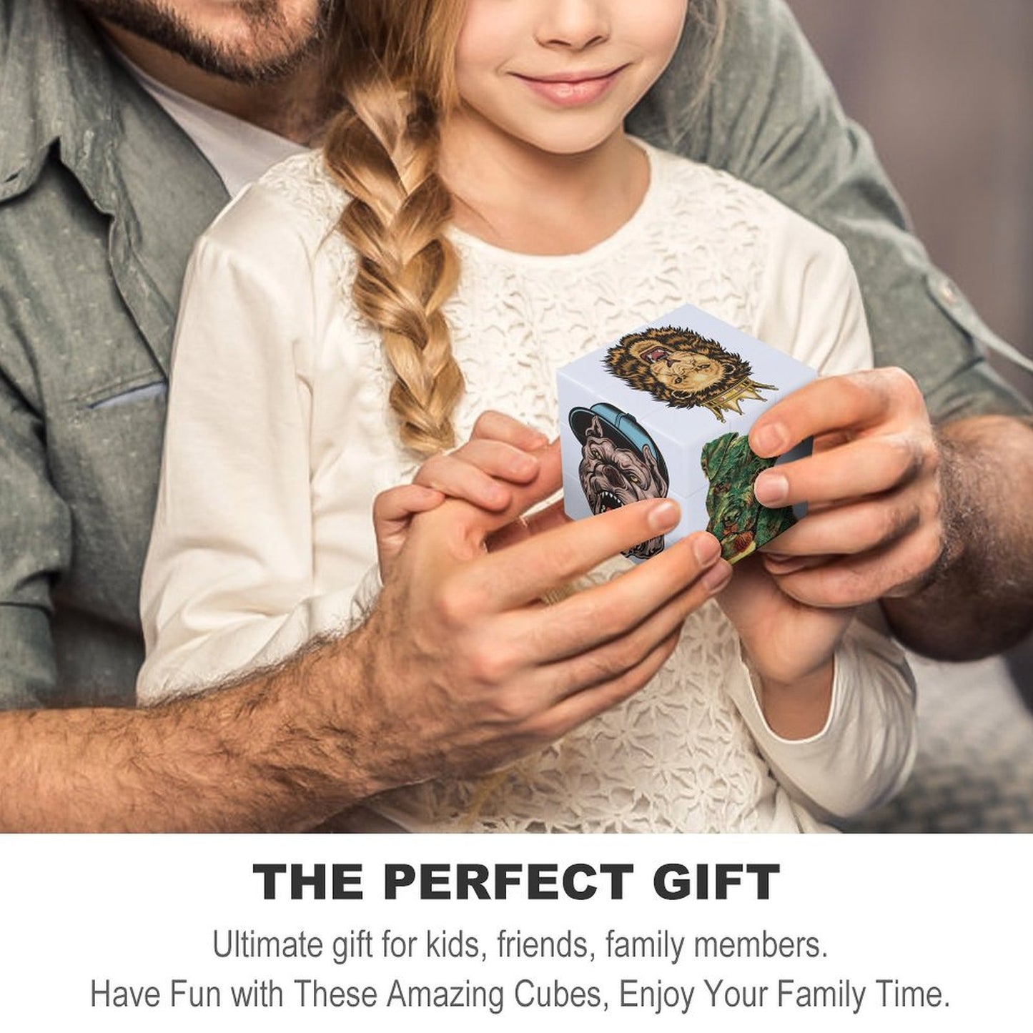 【写真で創る】オリジナル ルービックキューブ｜脳トレ・ギフトに最適な立体パズル