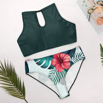 オリジナル ホルターネック ビキニ | サイズ調整自由＆バストアップ効果 | 1点から作成