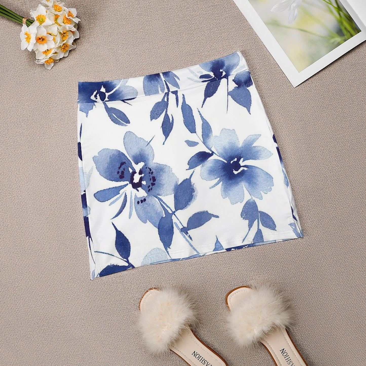 【もう風は怖くない】インナーパンツ付きAラインスカパン｜カスタムデザイン可