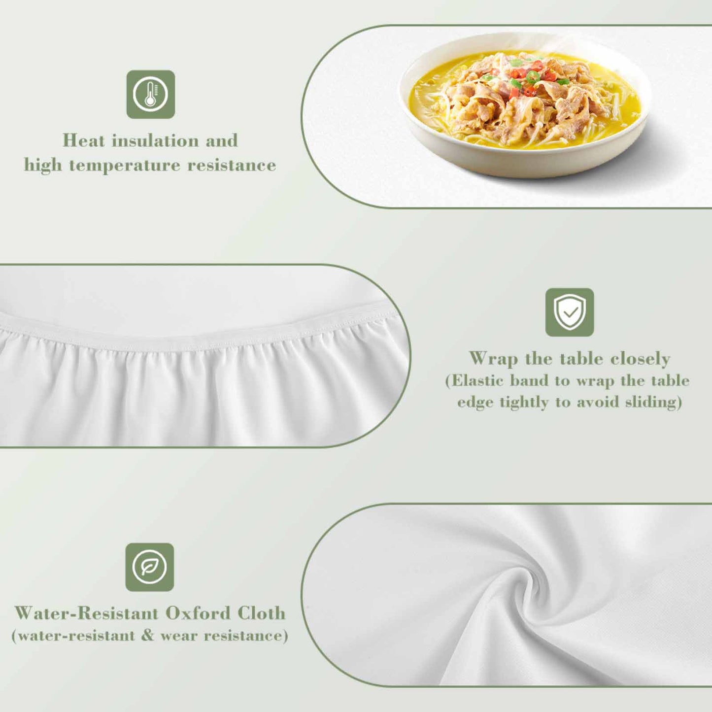 【古いテーブルが蘇る】写真で創る、フィット円形テーブルカバー｜防水・屋外OK