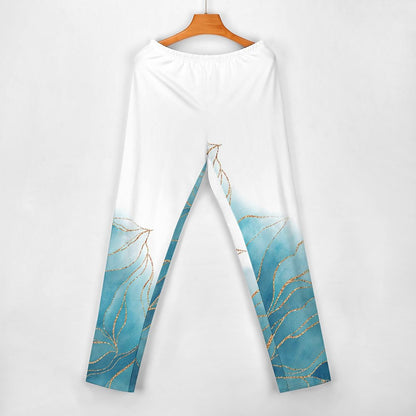 【部屋着に見えない】そのまま外出OK！オフショルダー・ラウンジウェア上下セット｜ワンマイルウェア