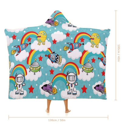 【自分だけの世界へ】写真で作るフード付き“着る毛布”｜冬のぬくぬくギフト