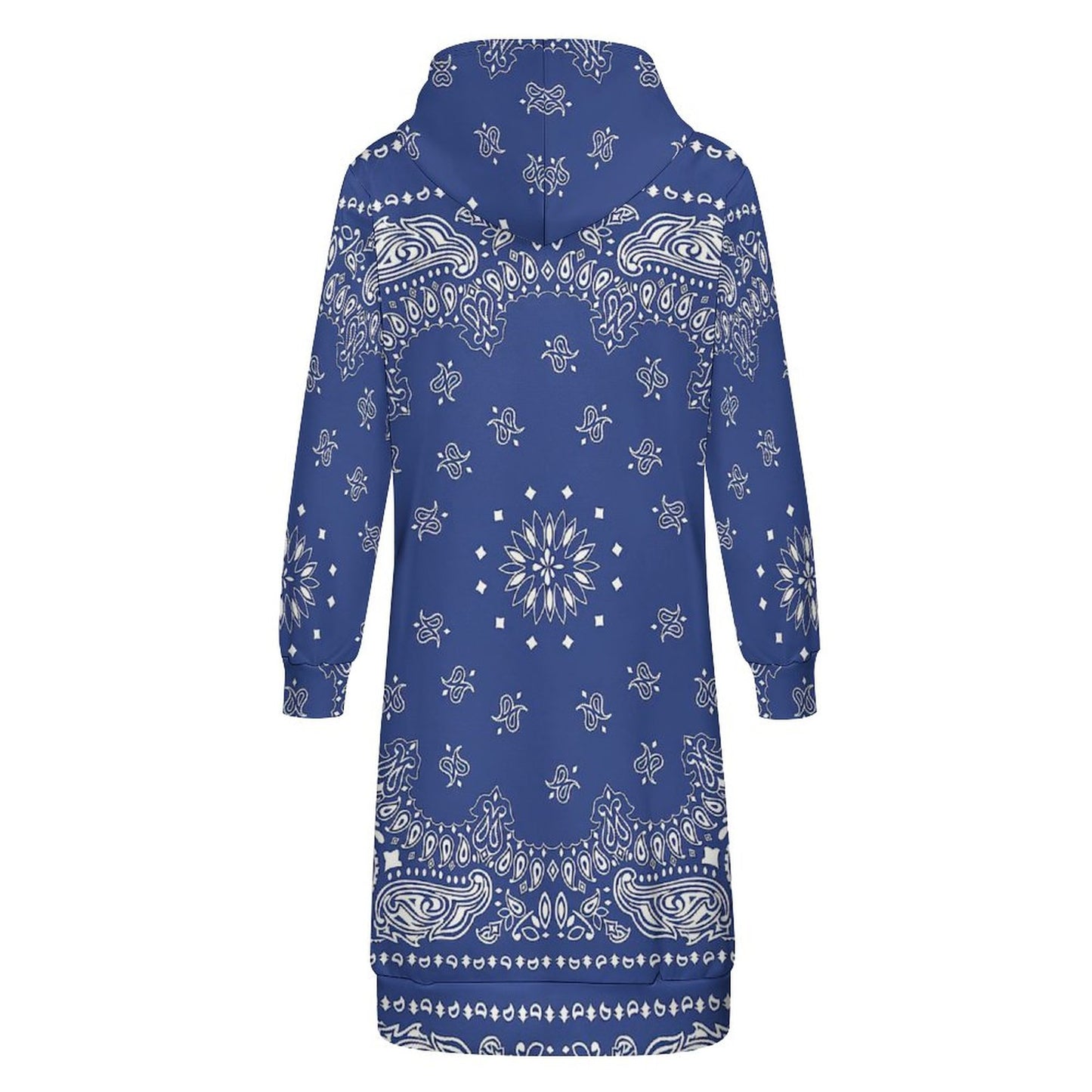 【S～5XL】カスタムできるロングパーカー｜ジップアップで着やすいパーカーワンピース