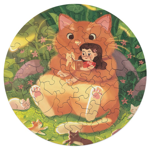 【オリジナル作成】木製 動物異形パズル | 隠れアニマルピース入り | 脳トレ・知育・ギフトに最適