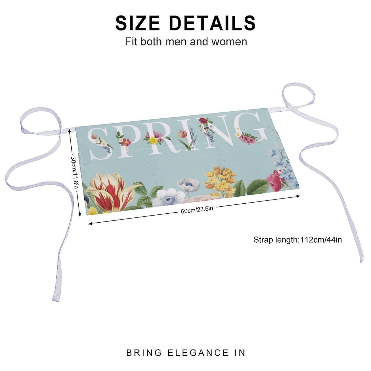 【カフェ・バーのプロ仕様】ロゴで創る、撥水ショートエプロン｜オリジナル業務用