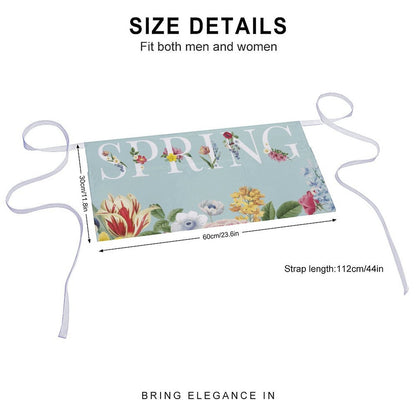 【カフェ・バーのプロ仕様】ロゴで創る、撥水ショートエプロン｜オリジナル業務用