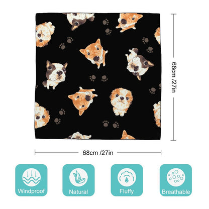 【アレンジ自由自在】一枚で印象が変わる、カスタムデザイン・スカーフ｜バッグチャームにも