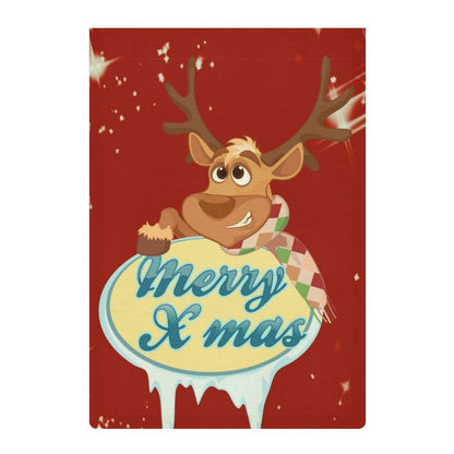 庭を愛するあなたへ。リネンで創る、両面印刷のオリジナルガーデンフラッグ