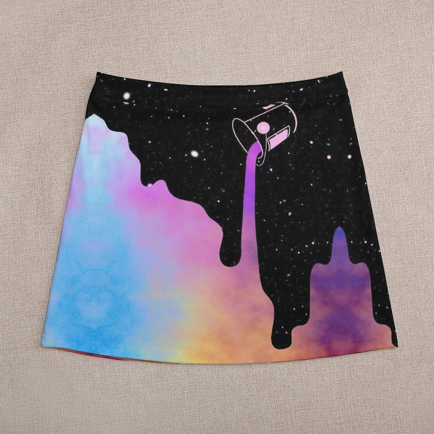 オリジナル ダブルレイヤー ミニスカート | 美脚Aライン＆透け防止 | 1点から作成