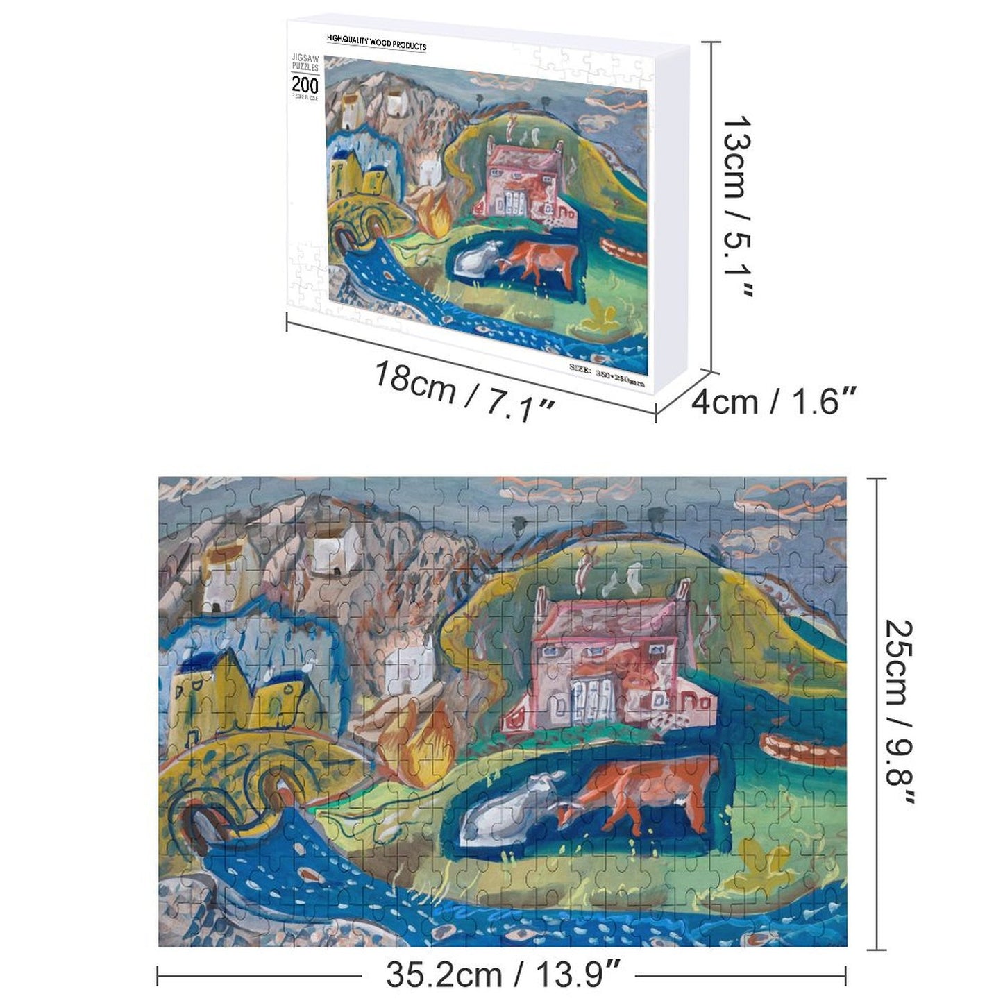 【200ピース】写真で作るオリジナル木製パズル｜短時間で楽しむ大人の趣味