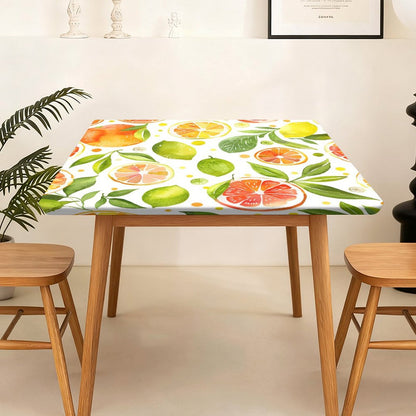 【敷くだけで、空間が生まれ変わる】写真で作るフィットテーブルカバー｜防水・正方形