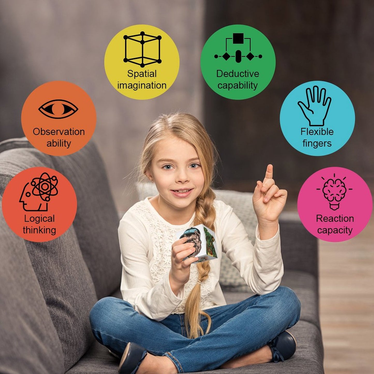 【写真で創る】オリジナル ルービックキューブ｜脳トレ・ギフトに最適な立体パズル