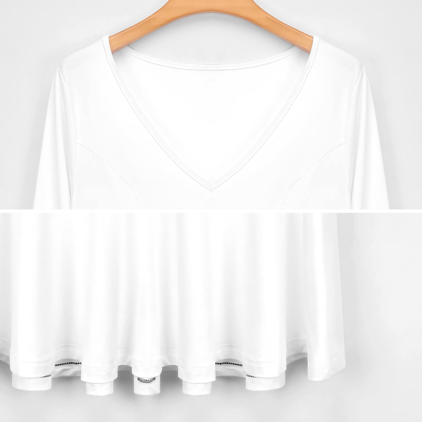 大きいサイズ ワンピース Vネック | 痩せ見えドレス | S-8XL