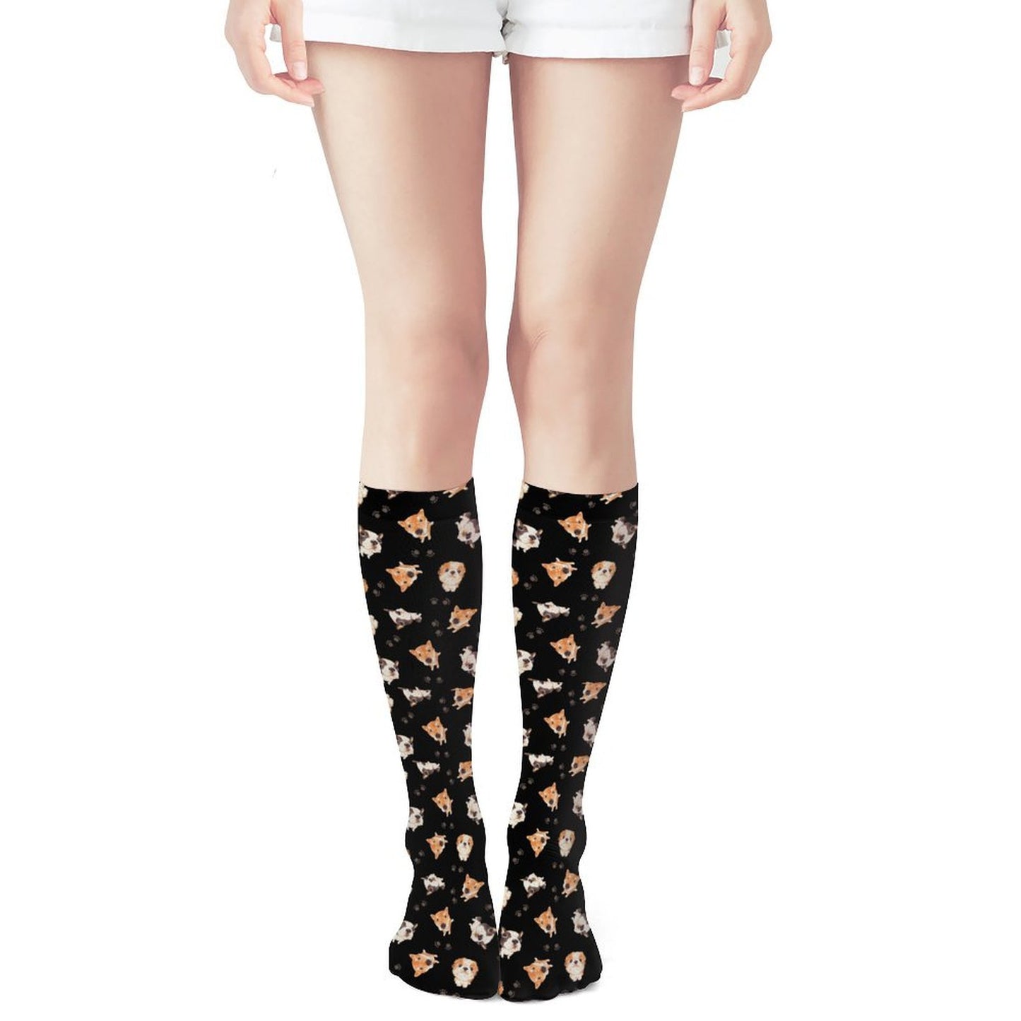 【選べる2丈】オリジナル柄タイツ・ストッキングを1点から作成｜カスタムニーハイ