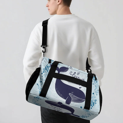 【写真でカスタム】ボストンバッグ オリジナル | 旅行・ジムに最適なダッフルバッグ