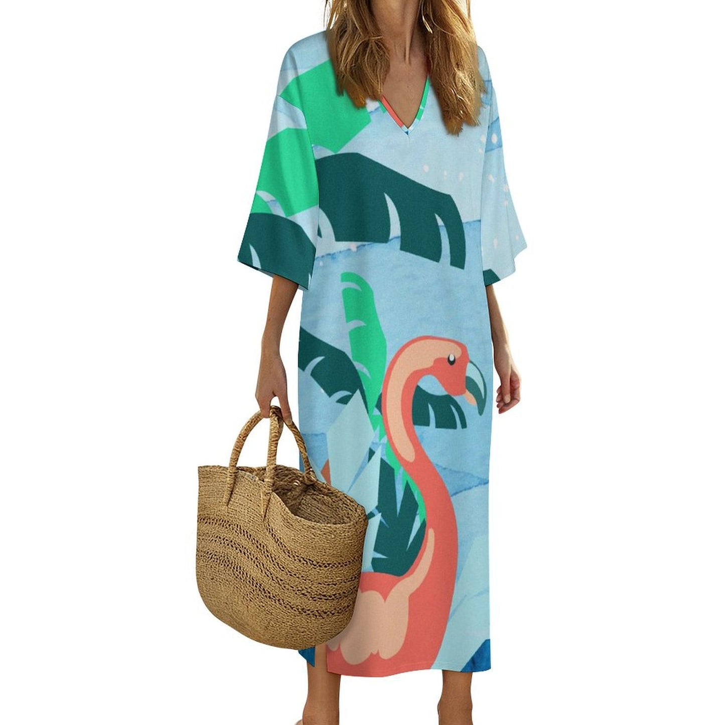 カスタム カフタンドレス | 地中海風 レディースワンピース