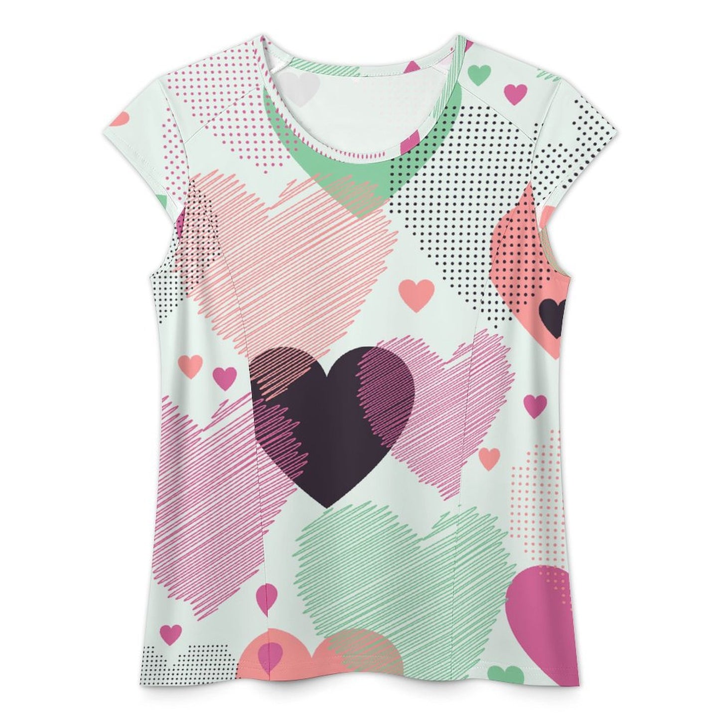 レディース Tシャツ UPF50+｜カスタム速乾｜写真プリント