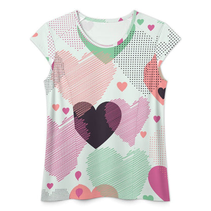 レディース Tシャツ UPF50+｜カスタム速乾｜写真プリント