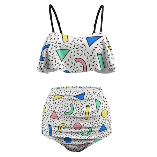 オリジナル フリル ビキニ | バストアップ＆二の腕カバー | フラウンス水着