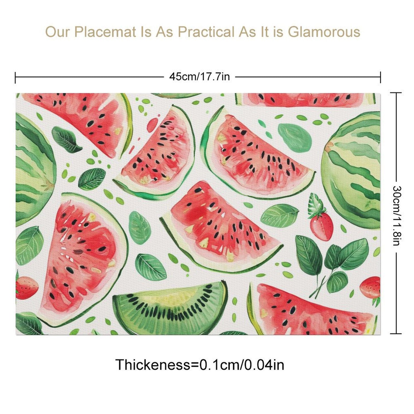 【選べる枚数】モダンな食卓に。写真で創る、洗えるPVCランチョンマット