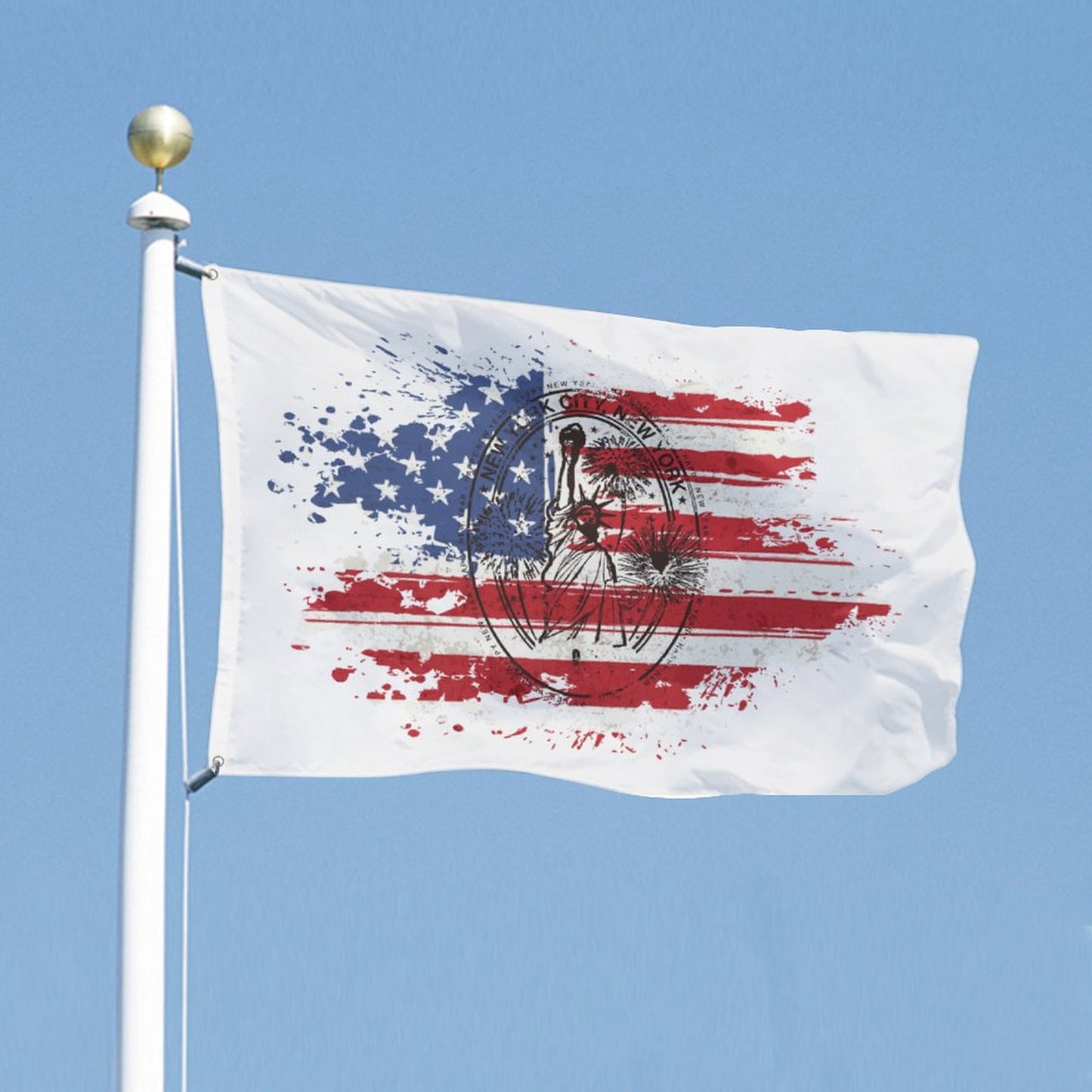 「おかえり」を告げる、我が家のシンボル。写真で作るオリジナルガーデンフラッグ